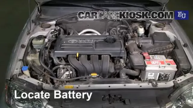 2002 Toyota Avensis LS 1.6L 4 Cyl. Batterie Début de saut